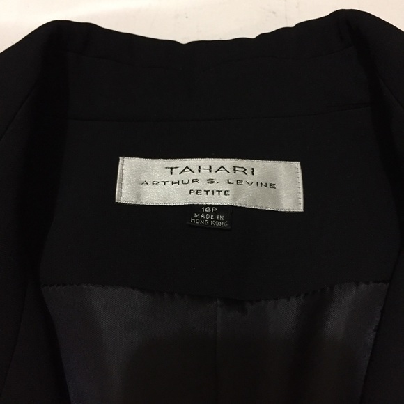 🌹HPx4🌹Textured Open Front Striped/ Piping Jacket - Picture 3 of 5